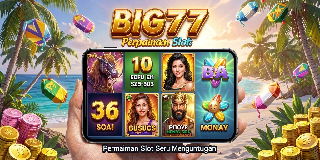 Tampilan gameplay seru dari BIG77 yang menggoda para pemain.