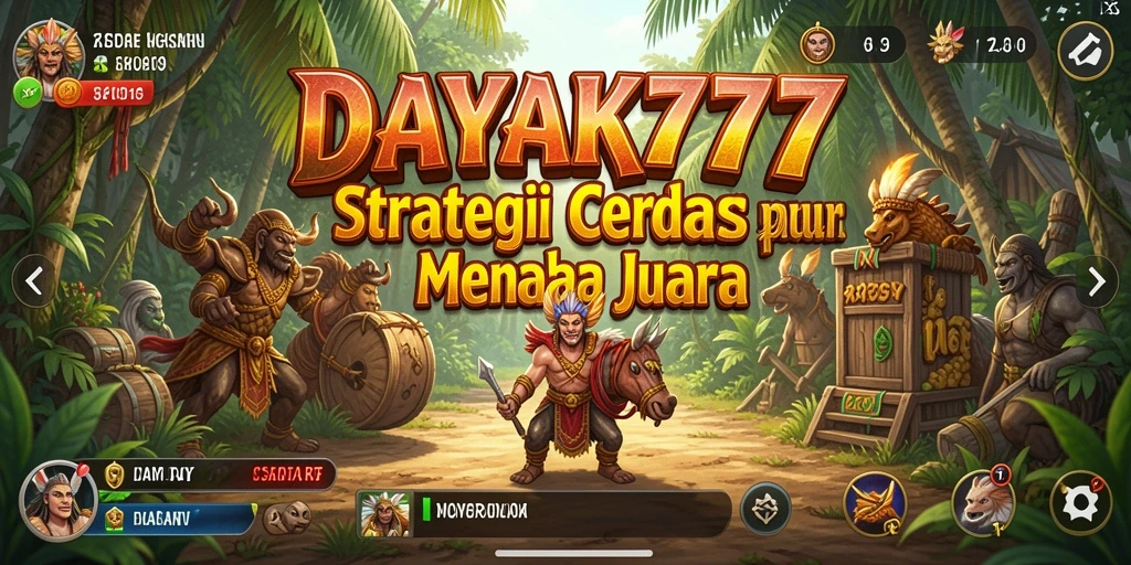 Tampilan gameplay menantang dari DAYAK777 yang strategis dan mendebarkan.