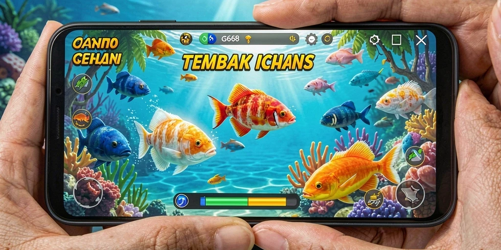 Tampilan gameplay G668 yang seru dan penuh warna.