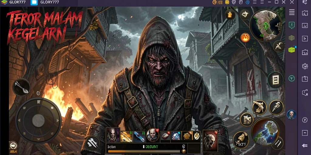 Tampilkan gameplay seram dari GLORY777 yang membuat jantung berdebar.