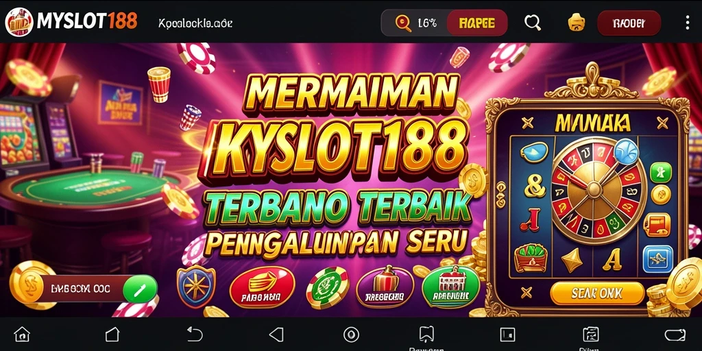 Tampilan menarik dari gameplay MYSLOT188 yang menghadirkan kesenangan dalam permainan Kasino.