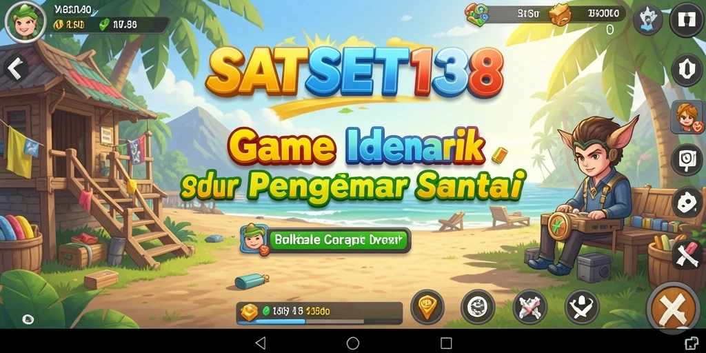 Screenshot menampilkan gameplay santai SATSET138 yang menarik.