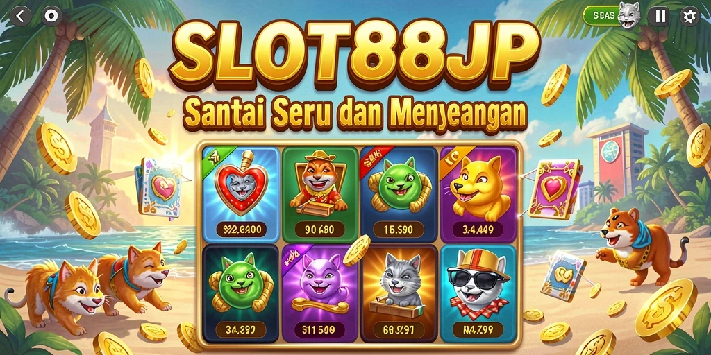 Gameplay SLOT88JP yang seru dan penuh warna.