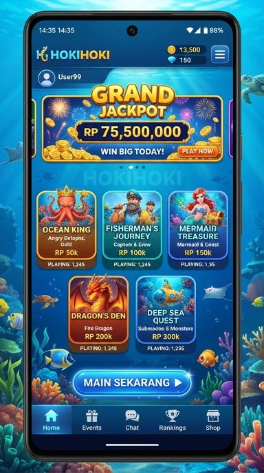 Fitur kategori aplikasi di hokihoki yang memudahkan pencarian.